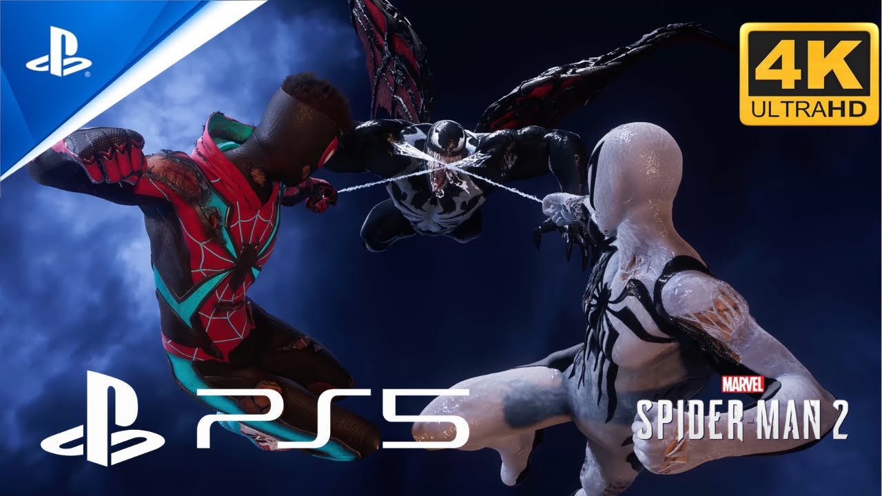 Spider-Man 2 Together | Final Mission & Ending | 2 Spiderman vs Venom | PS5 Gameplay | 4K 60FPS