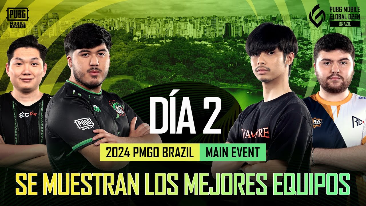 [ES] 2024 PMGO Brazil Evento Principal | Día 2 | PUBG MOBILE Global Open Brazil