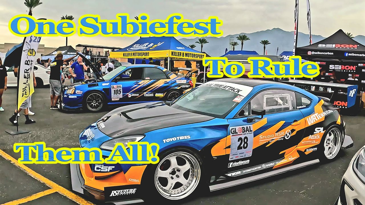 Subiefest California 2023 Recap | POV | Vlog | STREET & TRACK BUILDS |  | Rare JDM | SoCal | 4K |