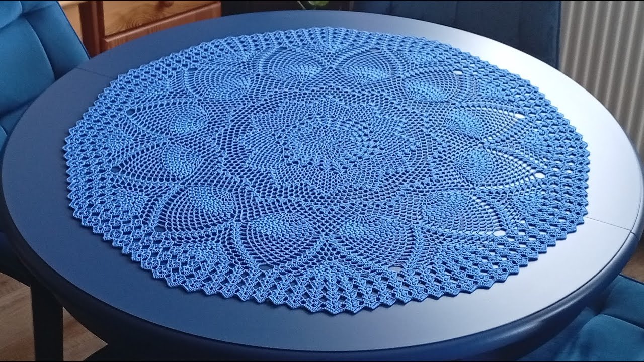 Podsumowanie - Szydełkowanie w ciemno - Serwetka Liwia #aureliamyszkaszara  #szydełko #crochet