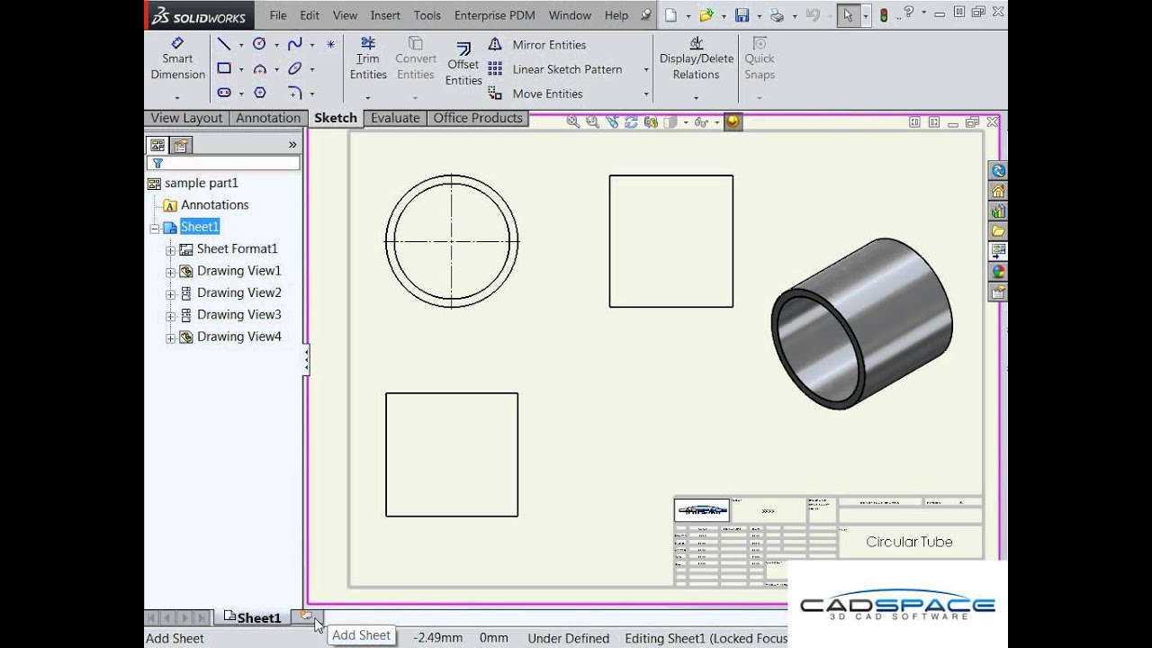 How to setup your SolidWorks Drawing Template
