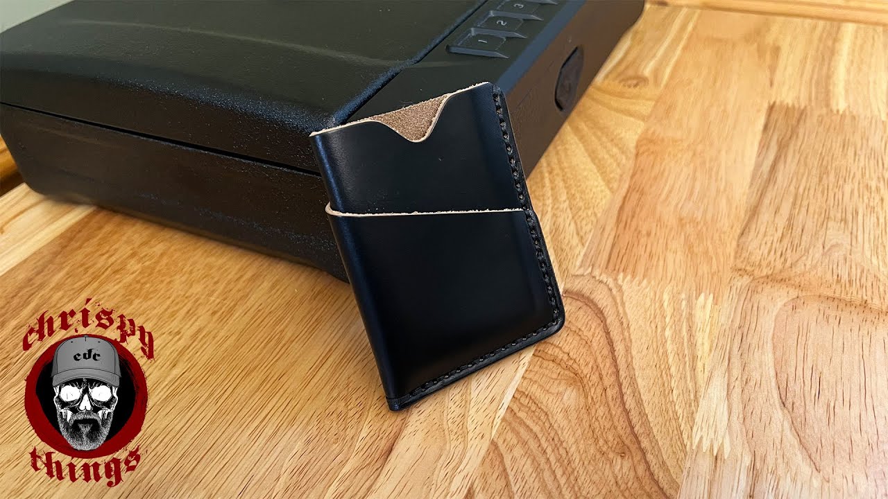 This is a great cardholder, but feels unfinished. | Popov Leather Card Holder Chrispy Review