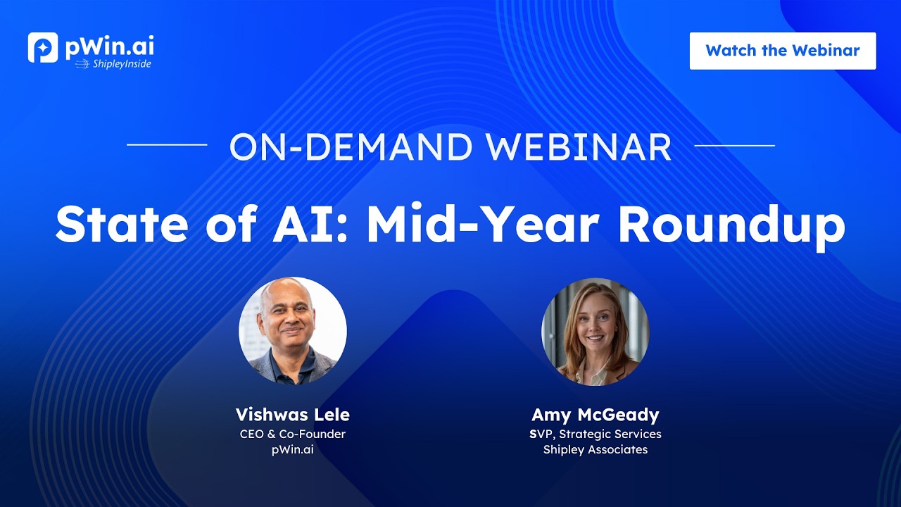 State of AI: Mid-Year Roundup Webinar with Shipley Associates