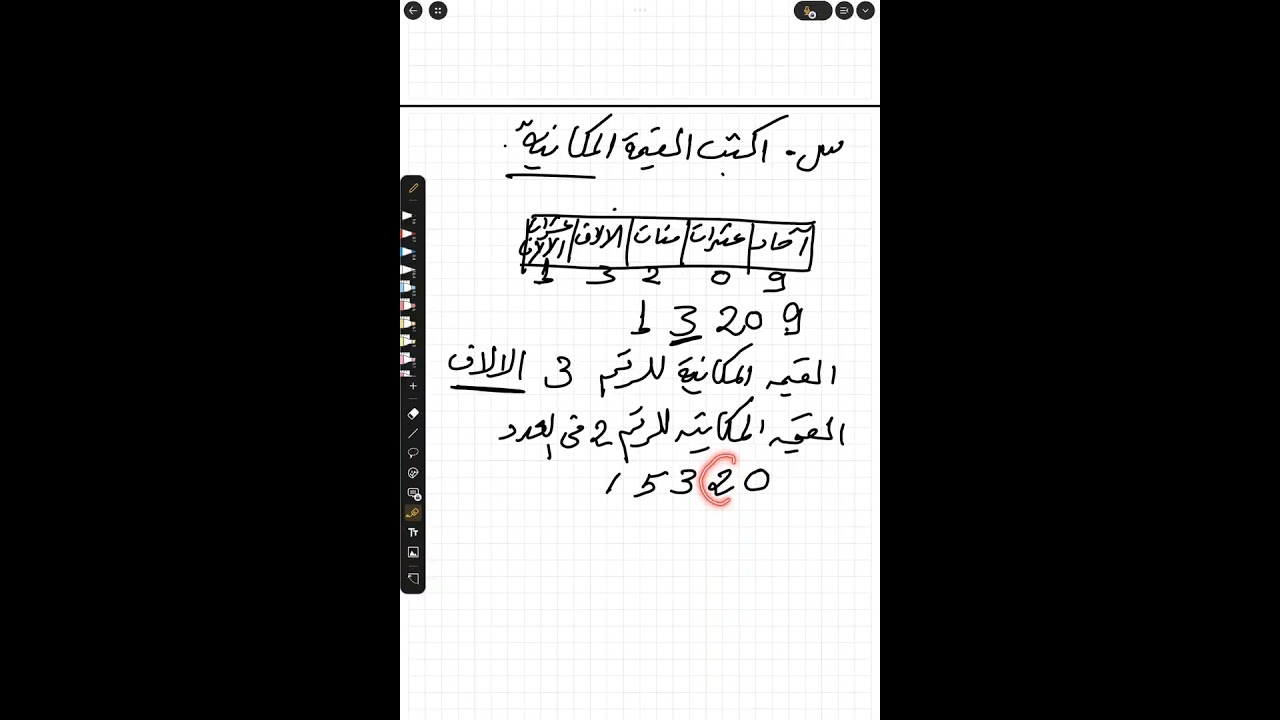 مراجعة رياضيات 1#الصف الرابع