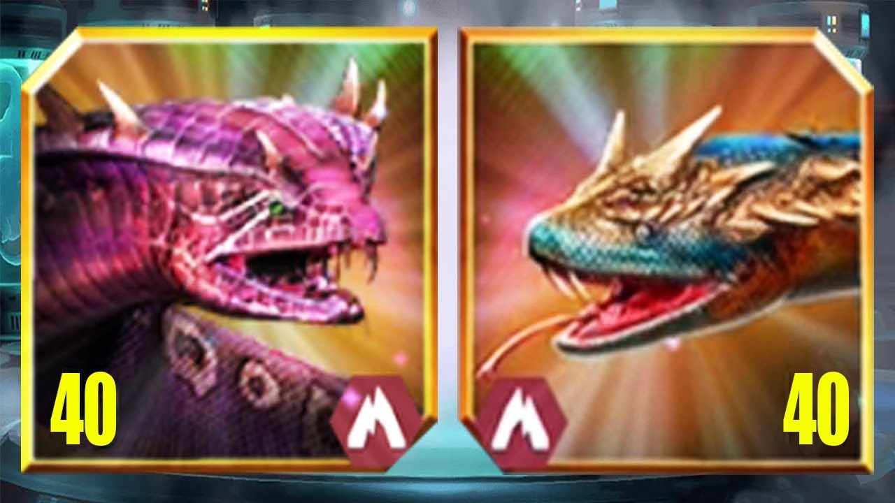 GIGANTOPHIS Vs TITANOBOA - Jurassic World The Game