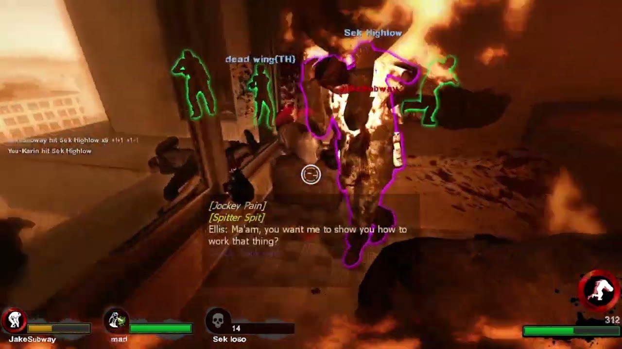 CHARGER INSTANT KILL PART 84 - Left 4 Dead 2