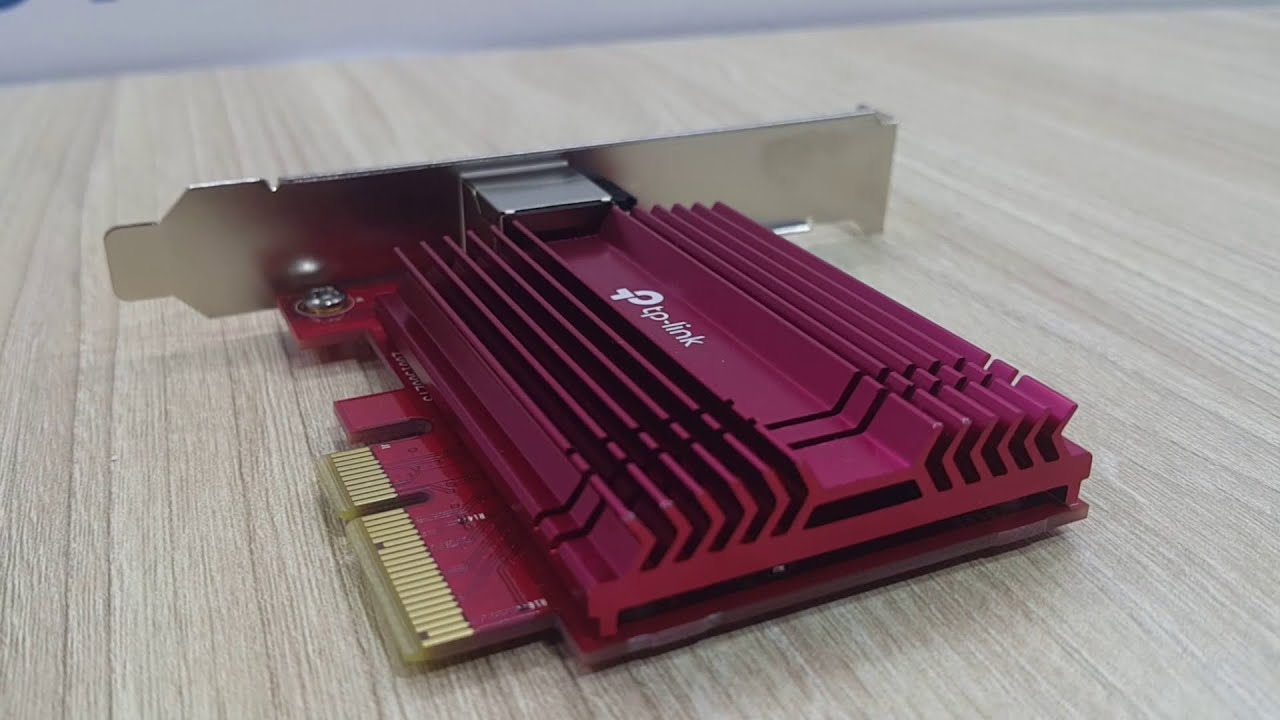 Адаптер TP-Link TX401 10 Гбит/с от TP-Link — фантастическая скорость 10 Гбит/с по медному кабелю ...