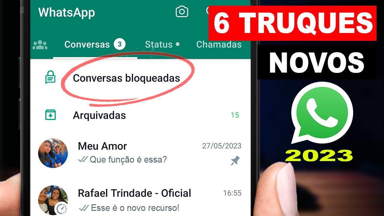 EITA SAIU!! 6 Novos Truques do Whatsapp que Você Precisa Conhecer / 2023 🥳