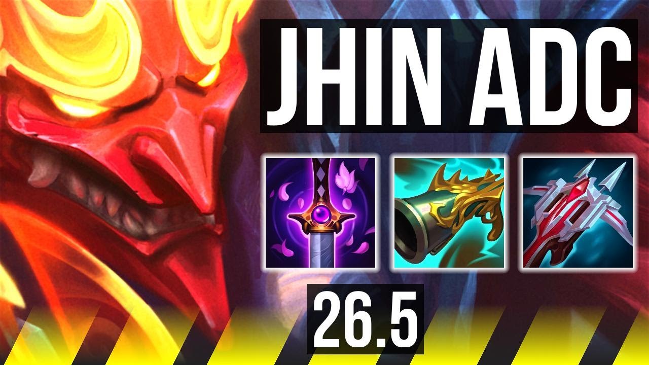 JHIN & Thresh vs SENNA & Teemo (ADC) | EUW Master | 26.5