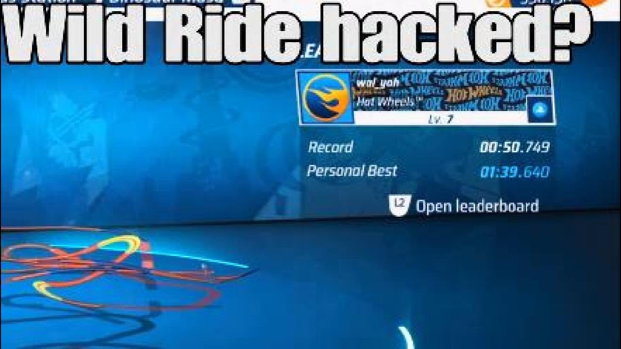 HWU2: Wild Ride - hacked or bugged? Hot Wheels Unleashed 2: Turbocharged