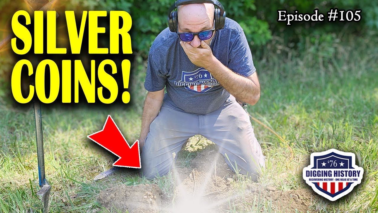 Metal Detecting Unearths Hidden Silver Treasures in a Colonial Farm Field