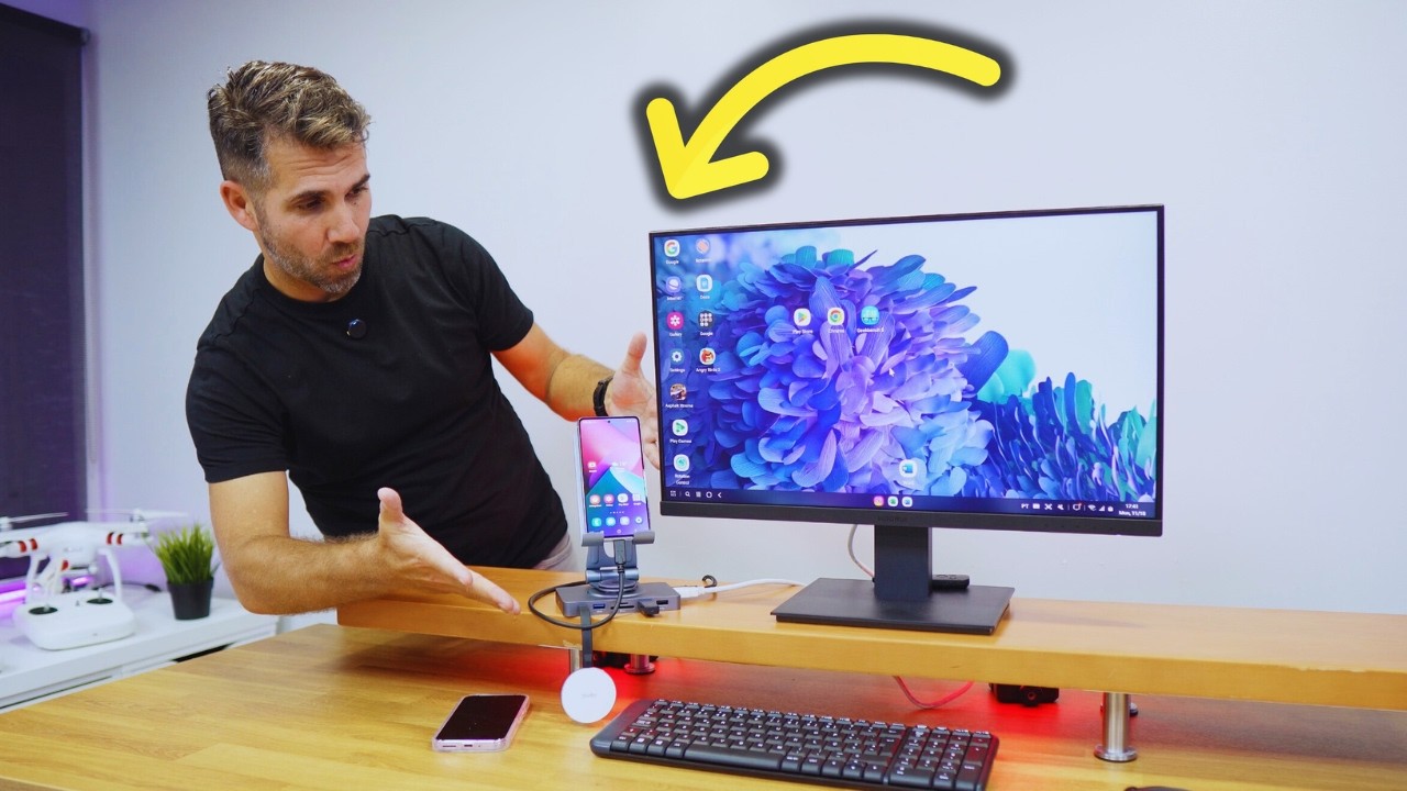 Turn the PHONE into a Desktop PC with Docking Station 😅