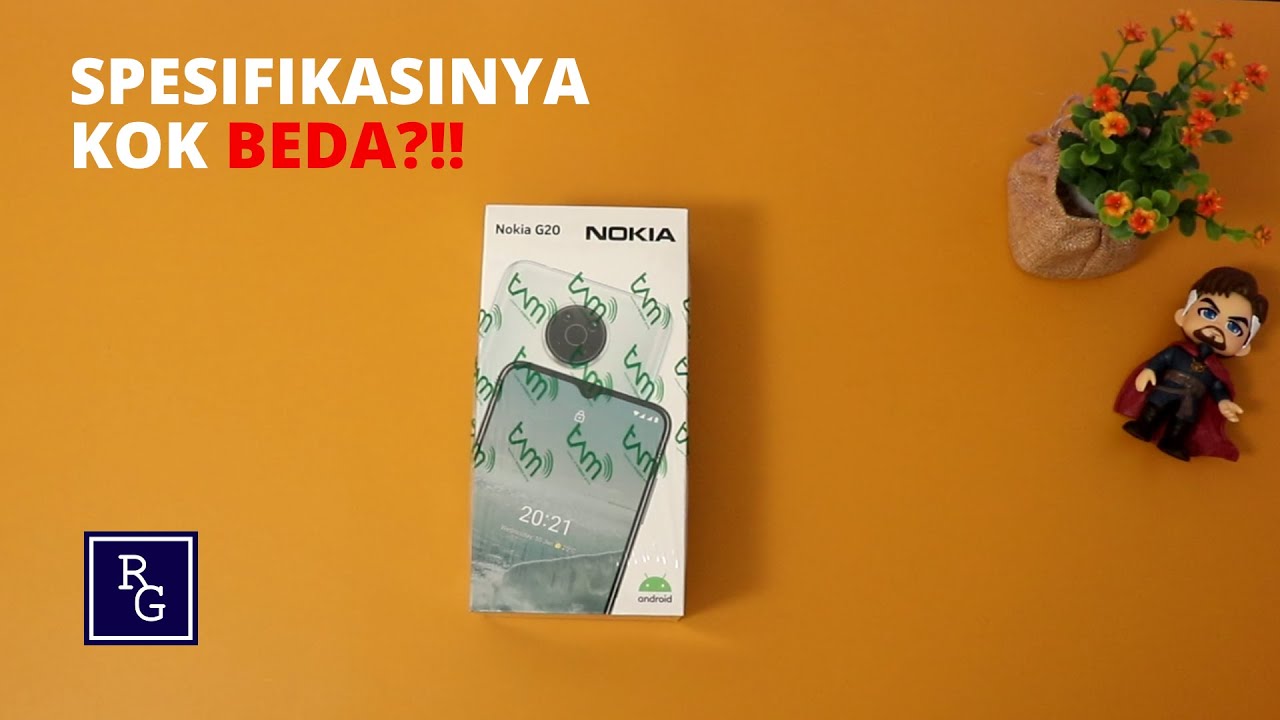 Yuk kita cek detail spesifikasinya dari Nokia G20 Resmi Indonesia