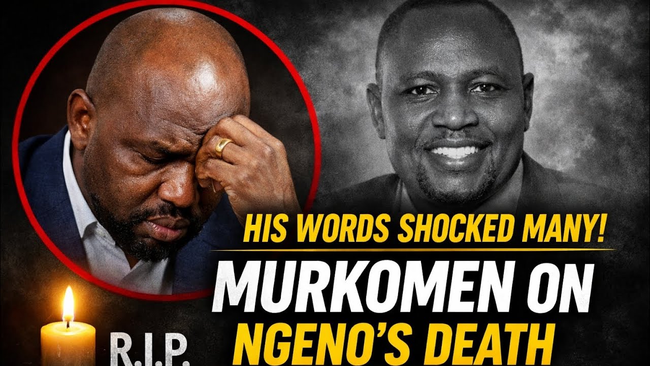 “Murkomen Breaks Silence on Ngeno’s Death – His Emotional Message Moves Kenyans”