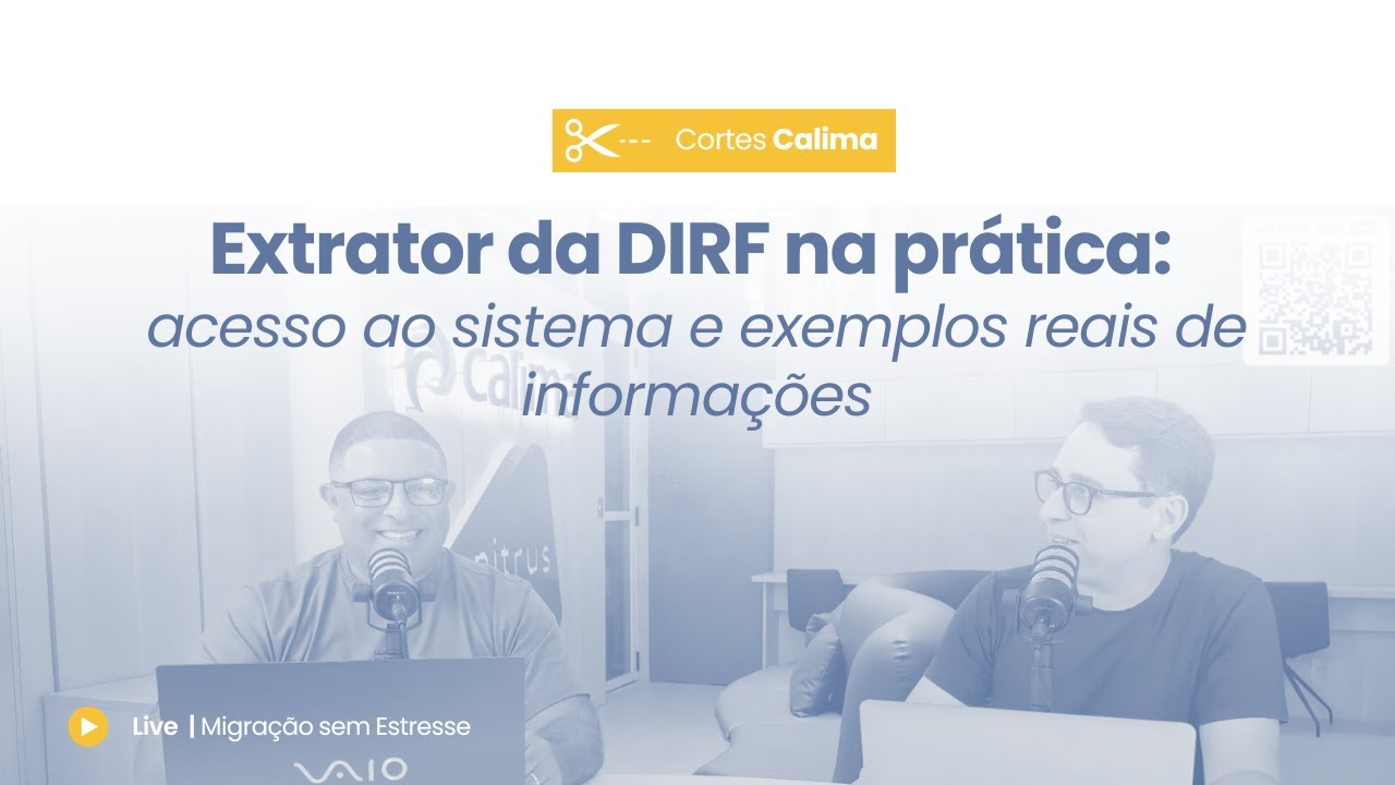 🎬Extrator da DIRF na prática: acesso ao sistema e exemplos reais de informações