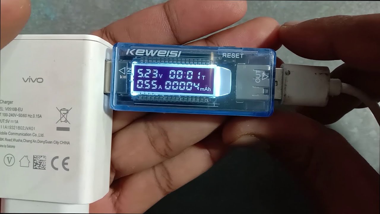Digital USB Voltage Ampere  Meter Tester Device to check  Mobile Phone  Charger  Repairing
