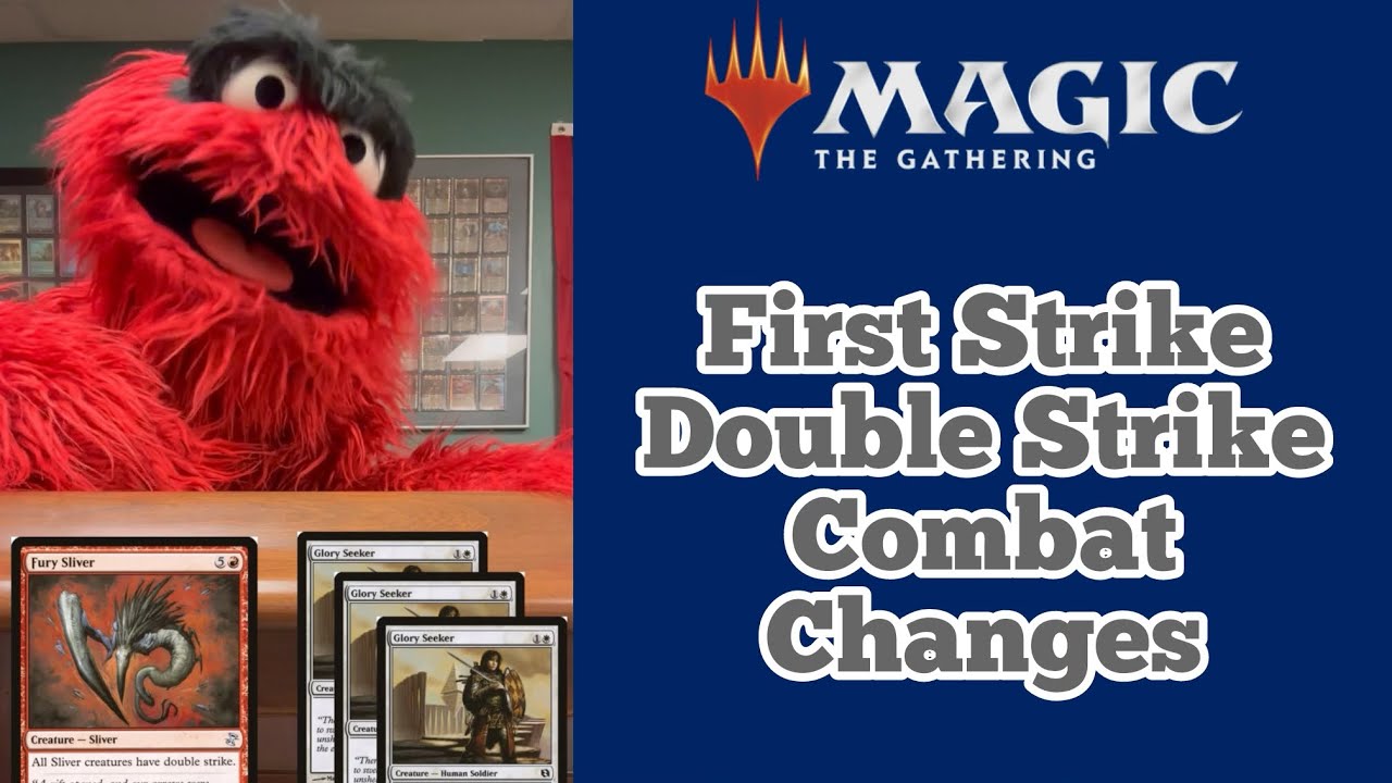 First Strike / Double Strike Combat Changes #magicthegathering #mtg #tcg #commander #puppet