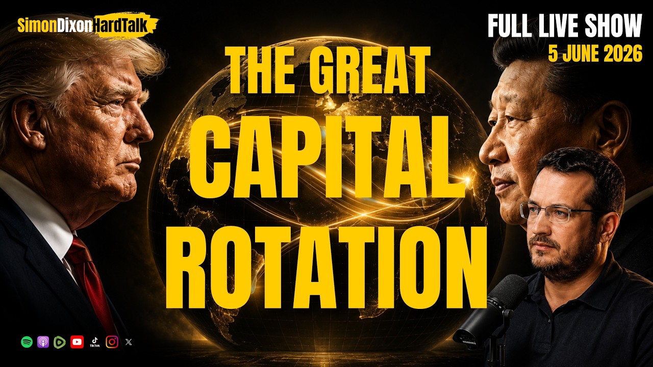 The Great Capital Rotation: AI, Bitcoin & The Financial Industrial Complex | Simon Dixon Hard Talk
