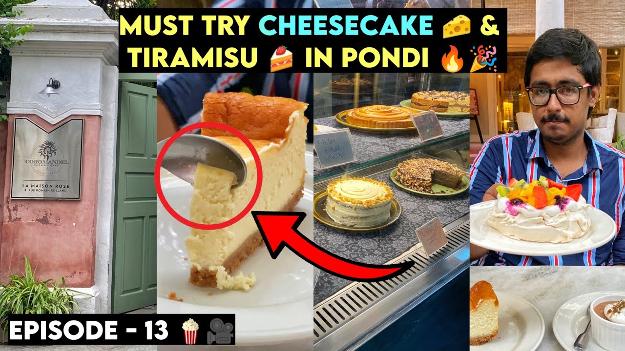 Must Try Place in Pondicherry 🤯✨🔥| Coromandel Cafe 🍰 | Episode 13 | Peppa Foodie