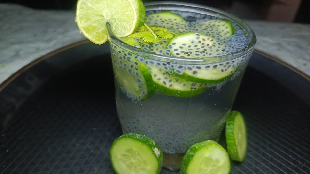 Cucumber & Honey Ditox water for weight loss