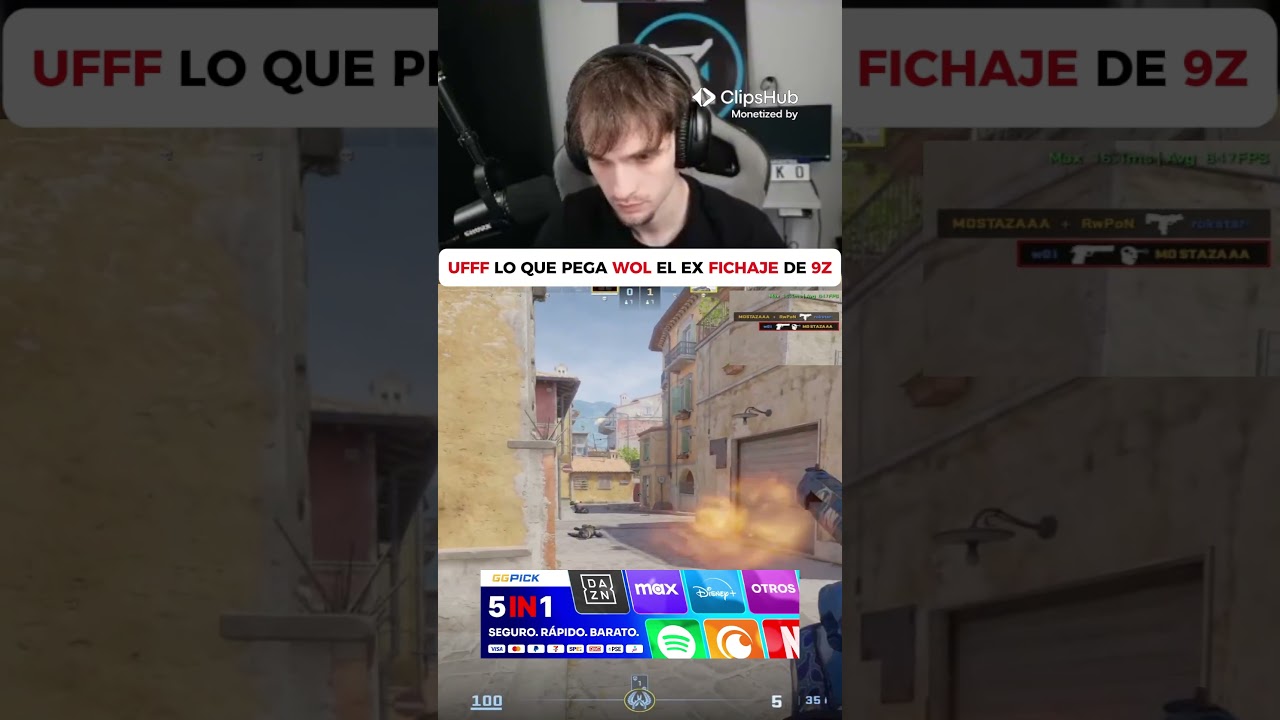 UFFF LO QUE PEGA WOL EL EX FICHAJE DE 9Z - GGPICK