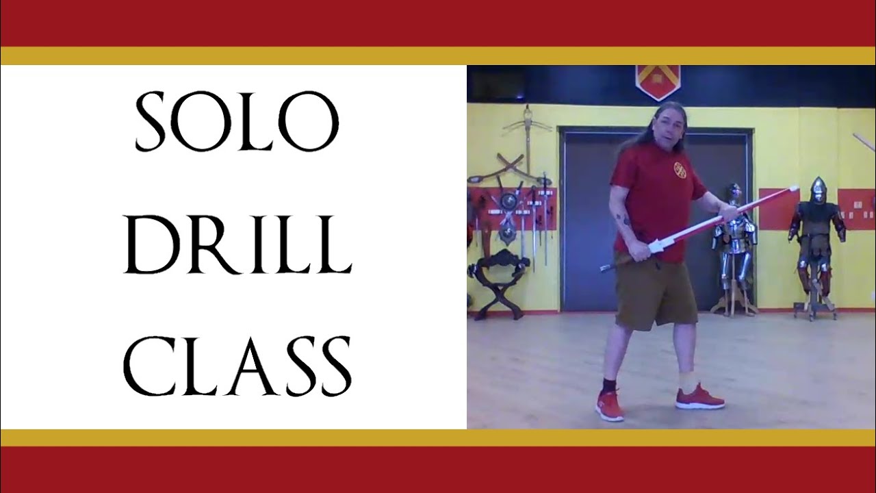 Half-Sword Techniques - Swordplay Drill Class July 17