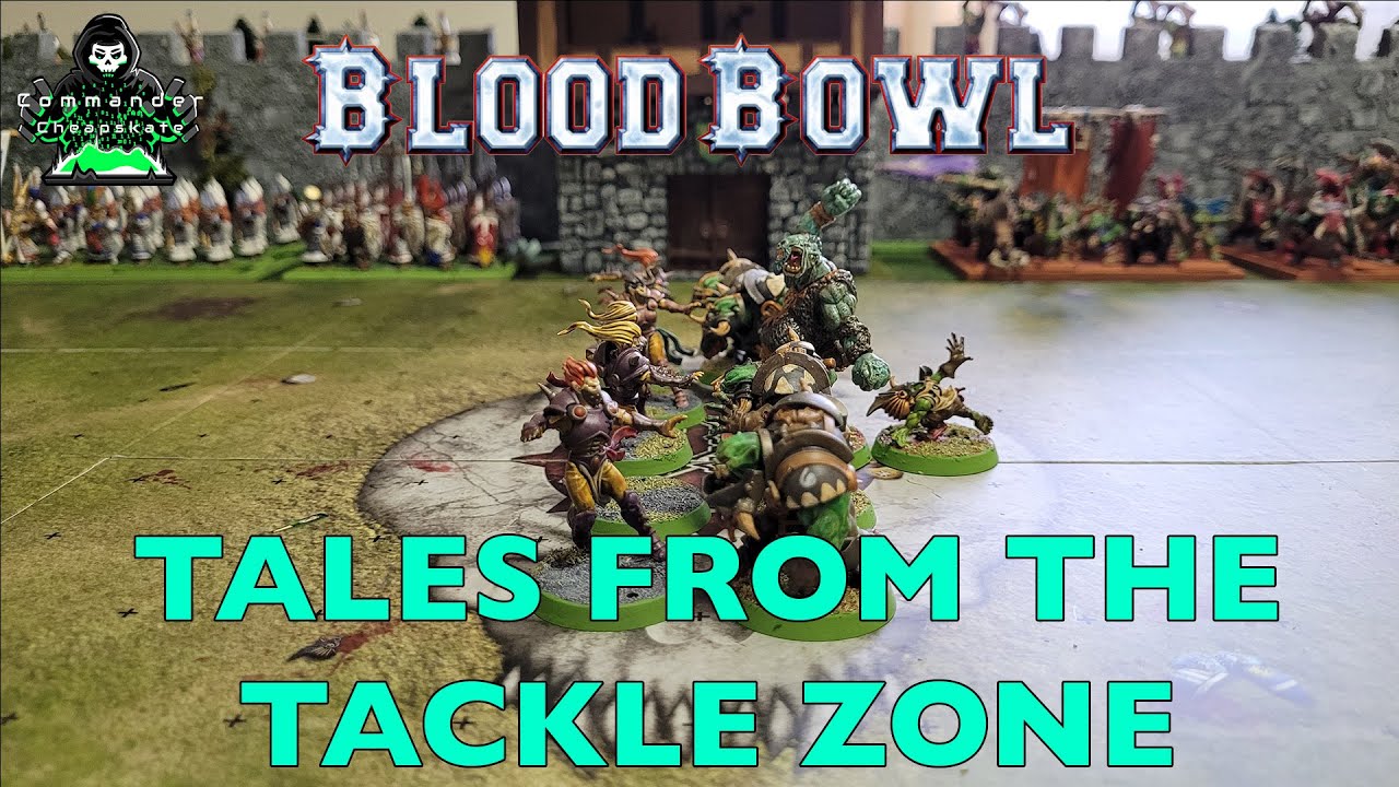 Blood Bowl Season 2 Battle Report #26 Elf Union vs  Black Orcs