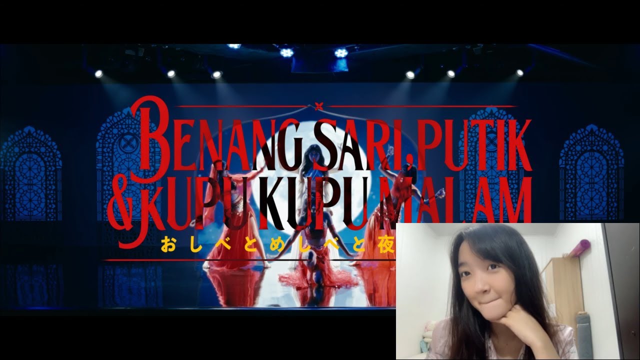 Lia JKT48 Reaction to Oshibe to Meshibe to Yoru no Chouchou
