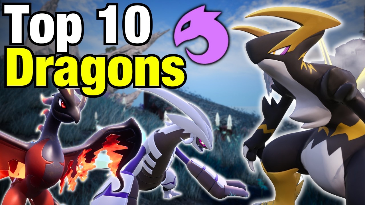 TOP 10 STRONGEST DRAGON PALS in Palworld 1.0