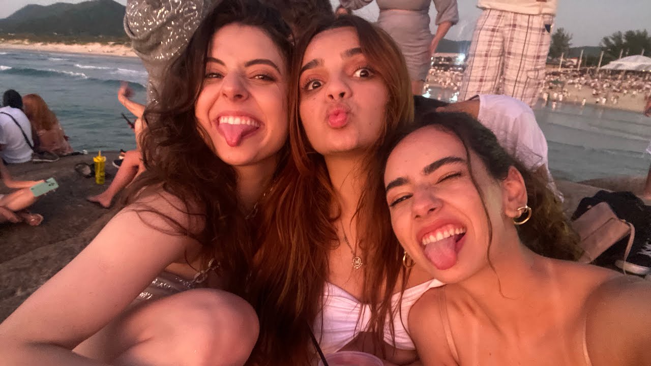 Vlog floripa: reencontro do trio + primeiros dias em Florianópolis.  #floripa #praia #anonovo