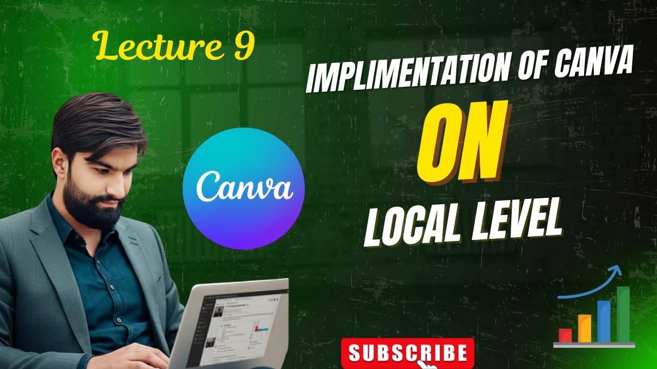 What Can You Create on Canva? | Lecture 9 | Implementation of CANVA on Local Level | Canva Designing