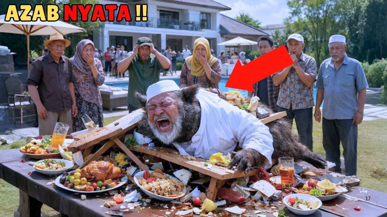 WARGA KAGET‼️TUBUH Pak Hajih Berubah Menjadi Babi Hutan di Depan Warga, Apa yang Sebenarnya Terjadi