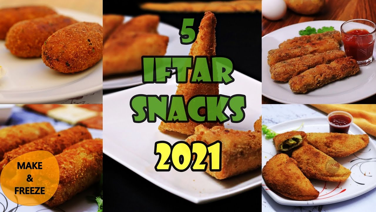 5 Easy Iftar Snacks 2021 |Ramadan Recipes 2021 | Snacks recipes