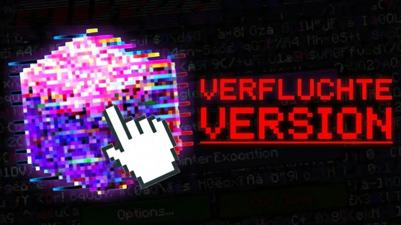 Ich SPIELE eine VERFLUCHTE MINECRAFT VERSION...