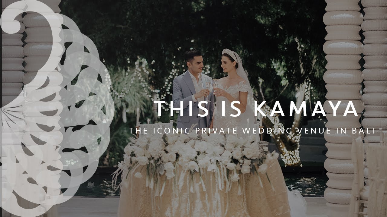 This is Kamaya - The Iconic Private Wedding Venue in Bali