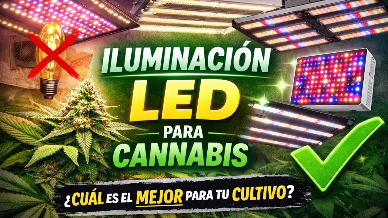 &ldquo;Iluminaci&oacute;n LED para cannabis: Como elegir la correcta seg&uacute;n tu cultivo&rdquo; - BajoPresi&oacute;n Podcast 