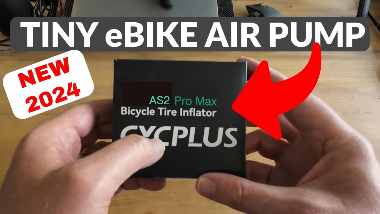 Smallest eBike Tire Pump | CYCPLUS AS2 PRO MAX