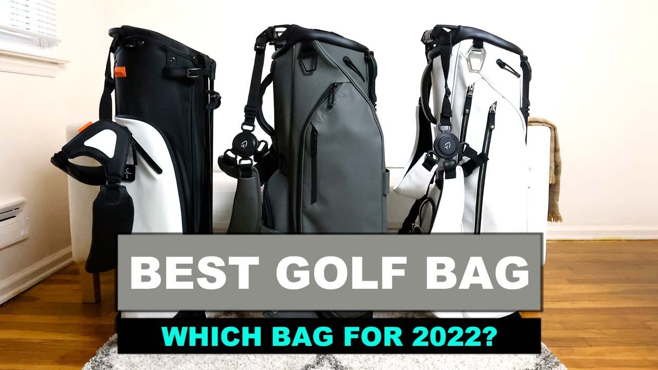 2022 Golf Stand Bag Comparison featuring Vessel vs Stitch