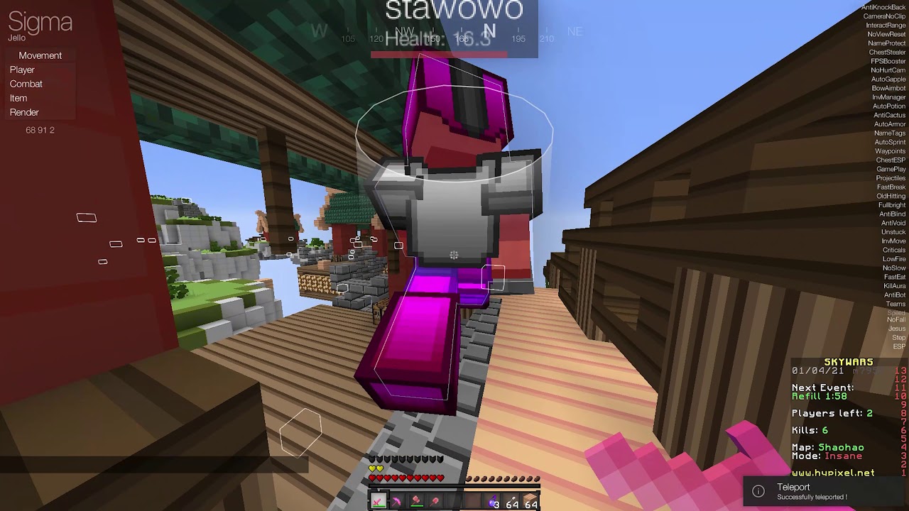 sigma is the worst hypixel hacked client ever