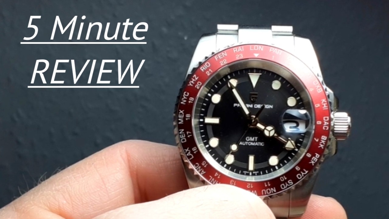 What Pagani Design's Worldtime GMT teaches  Me about Dive watch Size and Design. 