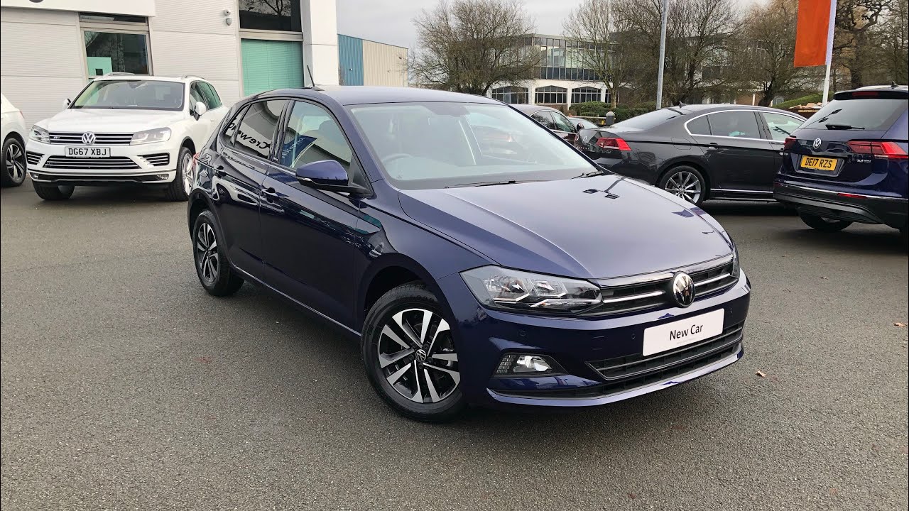 Brand New Volkswagen Polo United 1.0TSI in Atlantic Blue - Crewe Volkswagen