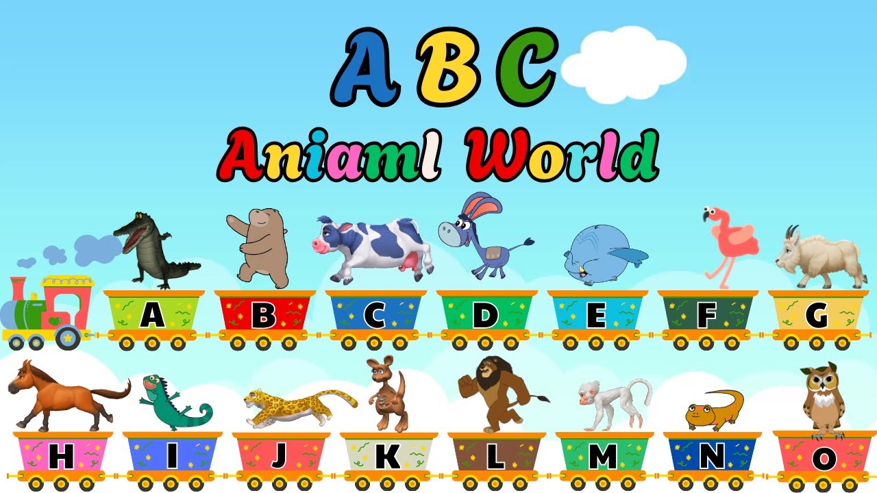 ABC Animals Song | Alphabet Animals Nursery Rhymes For Kids | Kids Tv Education