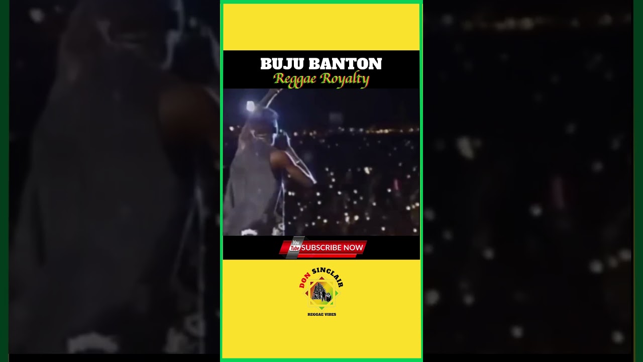 Dancehall Reggae Royalty Buju Banton Live Performance #Music #shorts