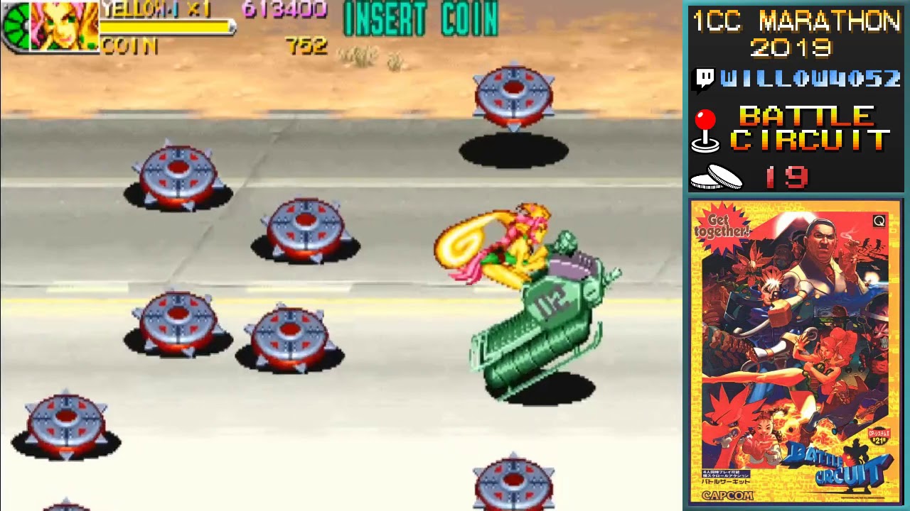 Arcade 1CC Marathon 2019 - Battle Circuit (Hardest Difficulty) by Willow452