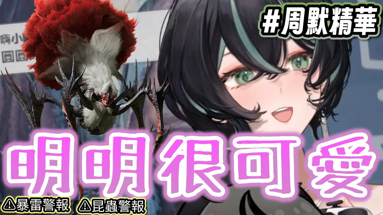 【周默精華 魔物獵人荒野】明明就很可愛 我說蜘蛛 | 第一次見面就飆車喔 with Aoi, Oboro, Yoruno | 暴雷警報⚠️ 昆蟲警報⚠️ (2025/02/28)
