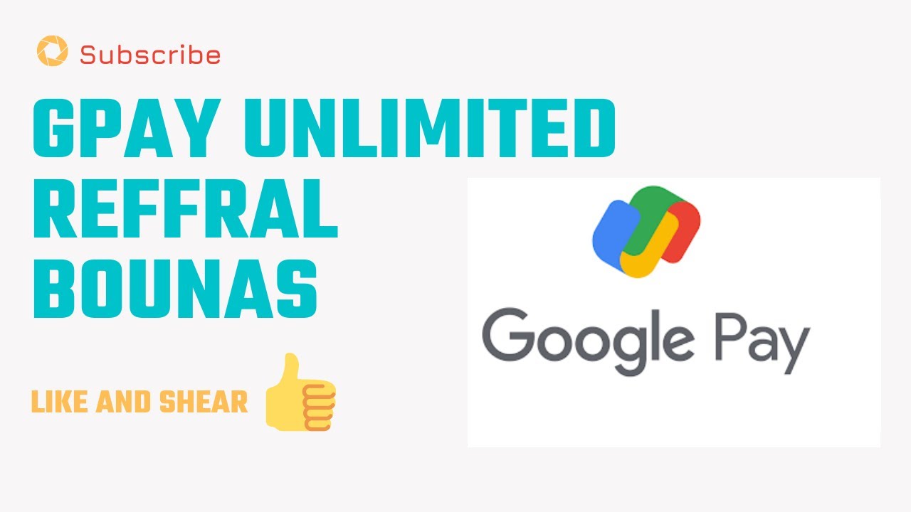 #GPay Google Pay Unlimited Referral Bonus | GPay