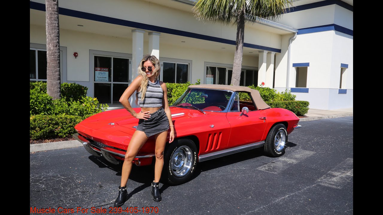 1966 Chevrolet Corvette For Sale !!www.musclecarsforsale.com 239-405-1970 10/25/25