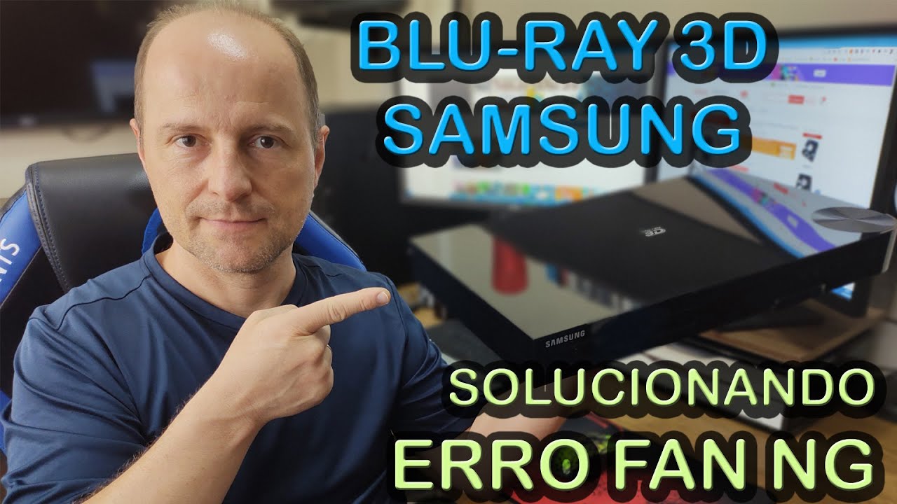 Consertando Blu-Ray Samsung HT F5505K com erro FAN NG