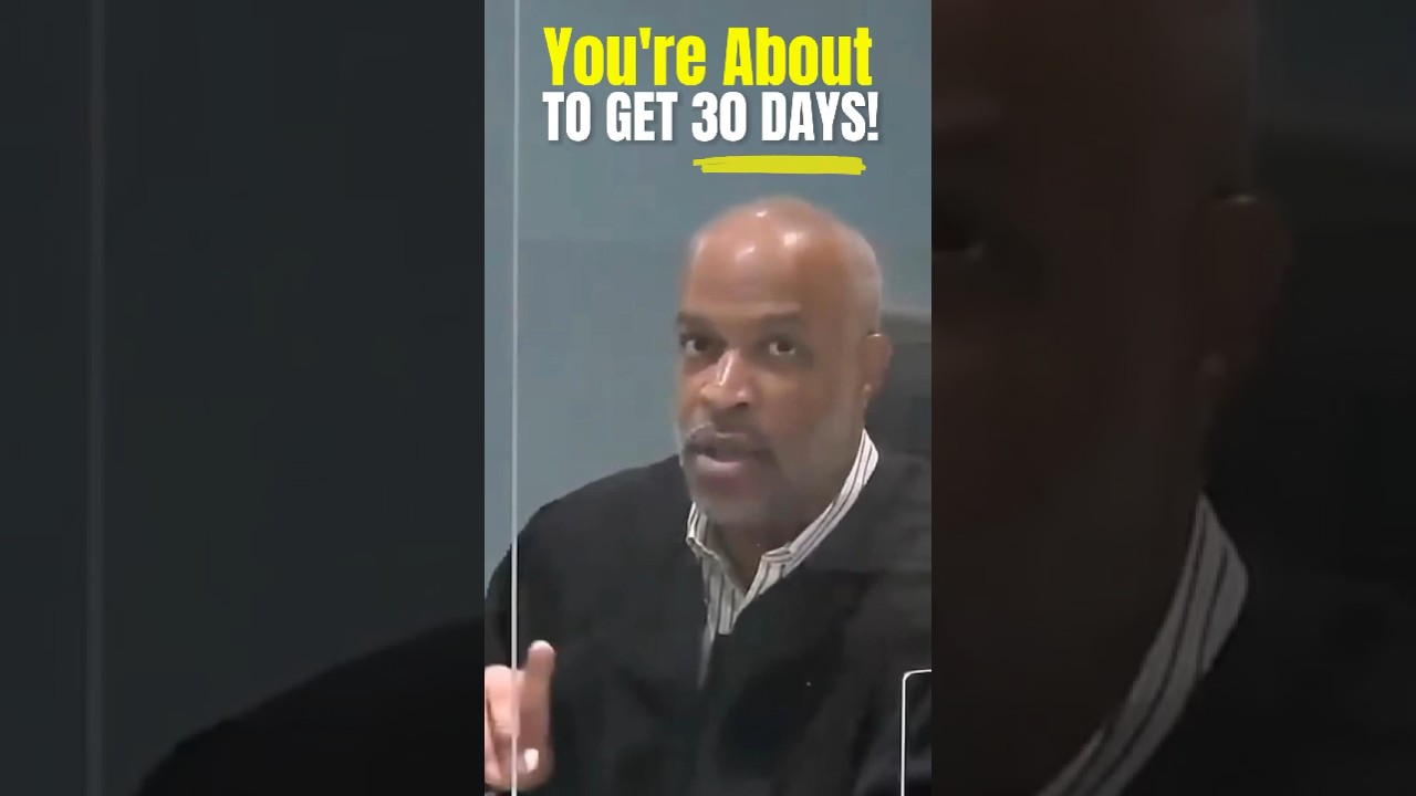 Judge THREATENS To Give Sovereign Citizen CONTEMPT Of Court