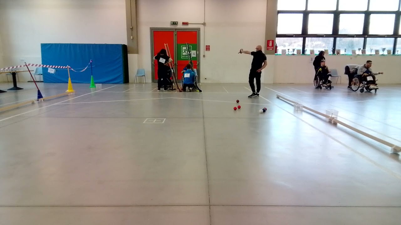 Gara interregionale di Boccia Paralimpica - Sedico 8.3.25 Finale 3/4 posto Lione /Savin